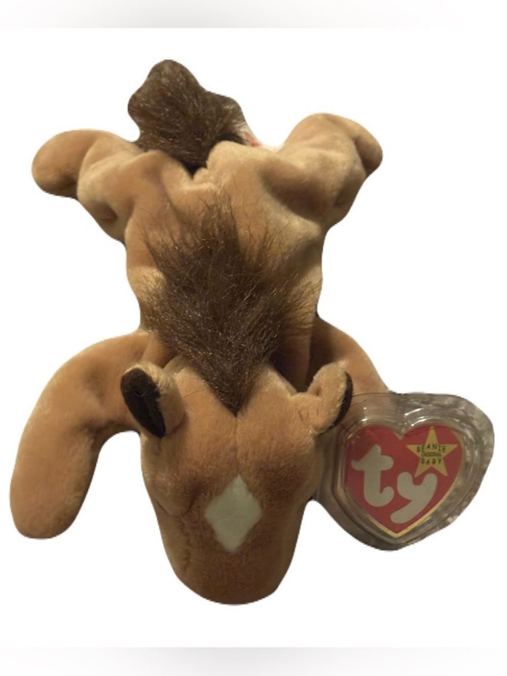 (Ty Beanie Babies) NWT 1995 Retired Derby Horse Plush